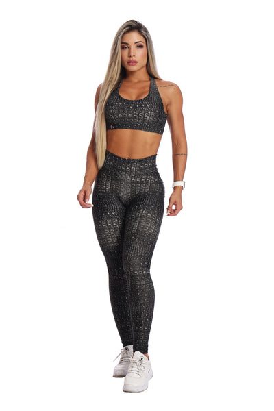 My Sporty Wear Unapologetic Legging - Crocodile