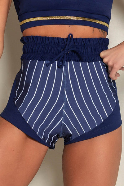 Hipkini Rec Fitness Shorts with Waist Tie-3337772