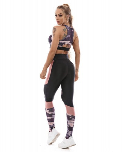 Vamos praticar Gym Legging Camo