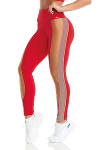 Cajubrasil NZ Limitless Legging Pants Red = 11747