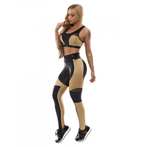 gold and black sportswear